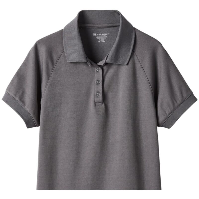 Custom Harriton Ladies' Charge Snag And Soil Protect Polo - 6