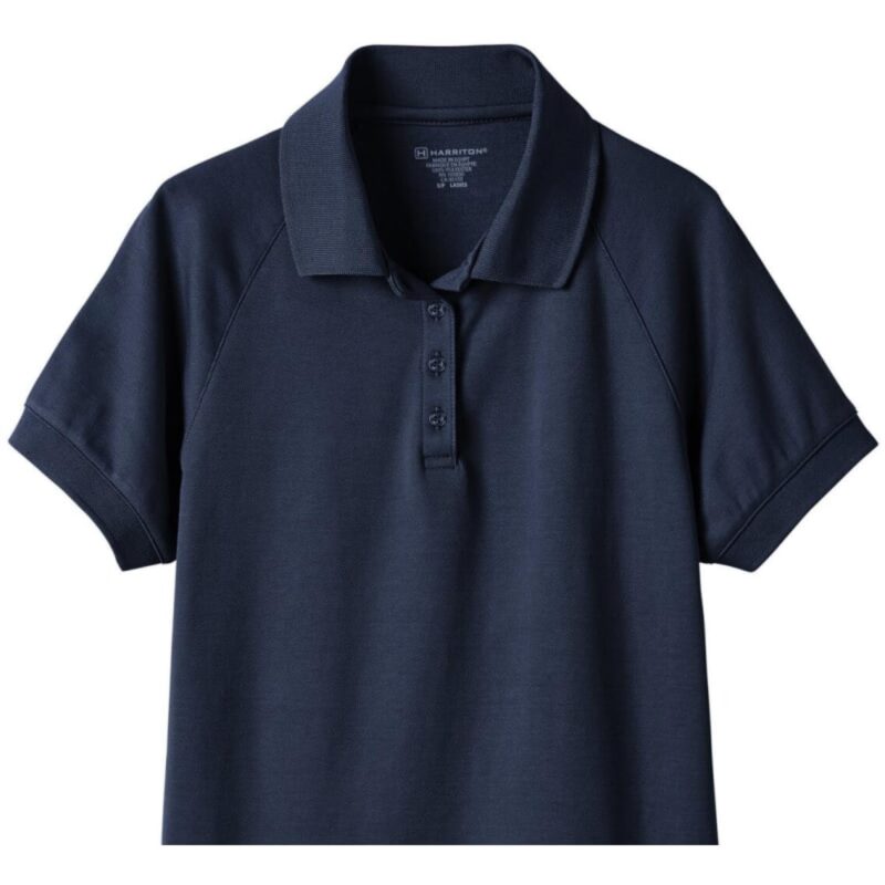 Custom Harriton Ladies' Charge Snag And Soil Protect Polo - 7