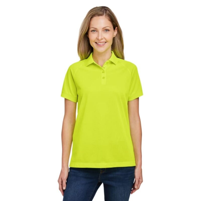 Custom Harriton Ladies' Charge Snag And Soil Protect Polo