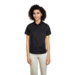 Custom Harriton Ladies' Flash IL Colorblock Short Sleeve Shirt - 1