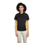 Custom Harriton Ladies' Flash IL Colorblock Short Sleeve Shirt