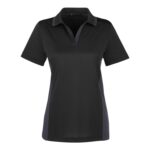 Custom Harriton Ladies' Flash Snag Protection Plus IL Colorblock Polo - 3