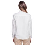 Custom Harriton Ladies' Key West Long-Sleeve Performance Staff Shirt - 2