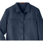 Custom Harriton Ladies' Key West Long-Sleeve Performance Staff Shirt - 8