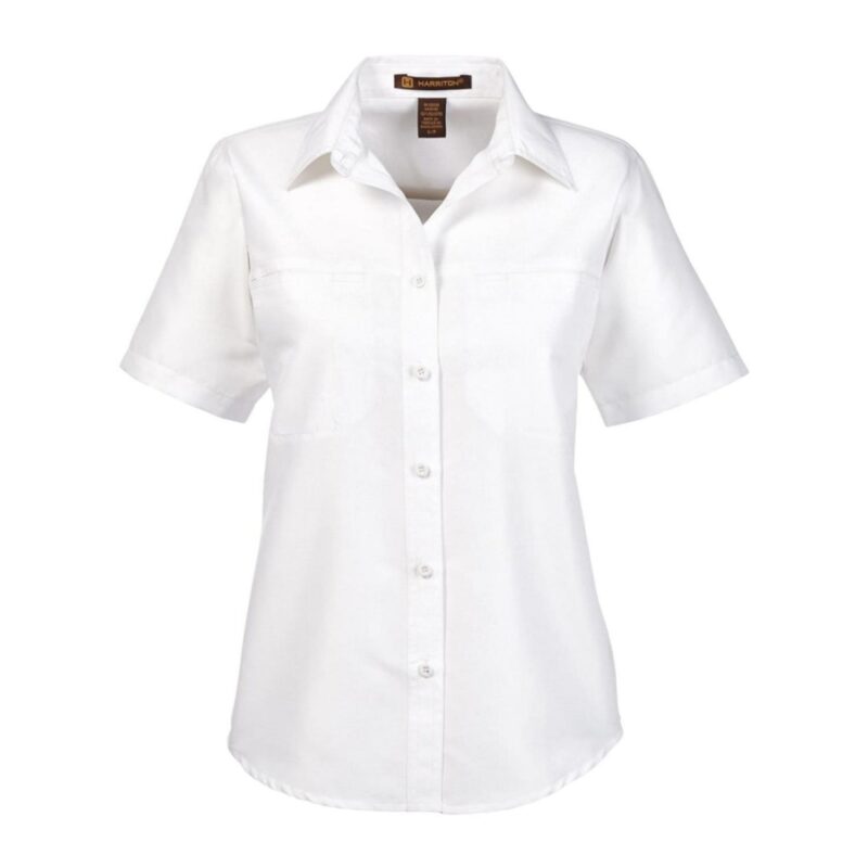 Custom Harriton Ladies' Key West Short-Sleeve Performance Staff Shirt - 3