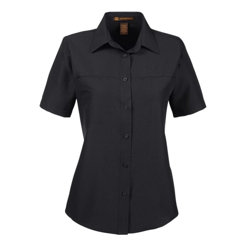 Custom Harriton Ladies' Key West Short-Sleeve Performance Staff Shirt - 4