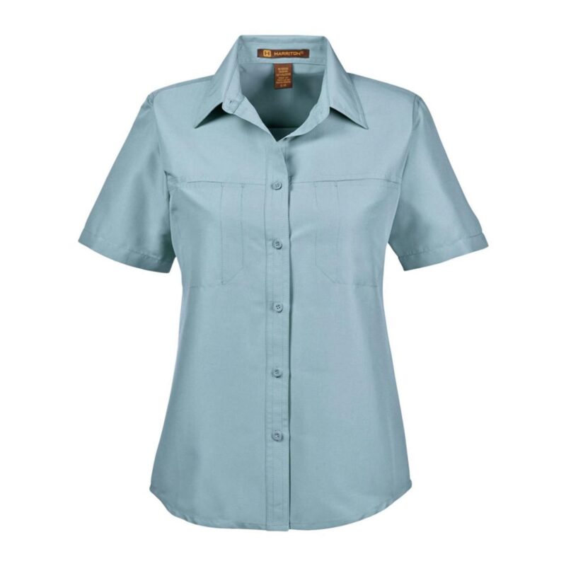 Custom Harriton Ladies' Key West Short-Sleeve Performance Staff Shirt - 5