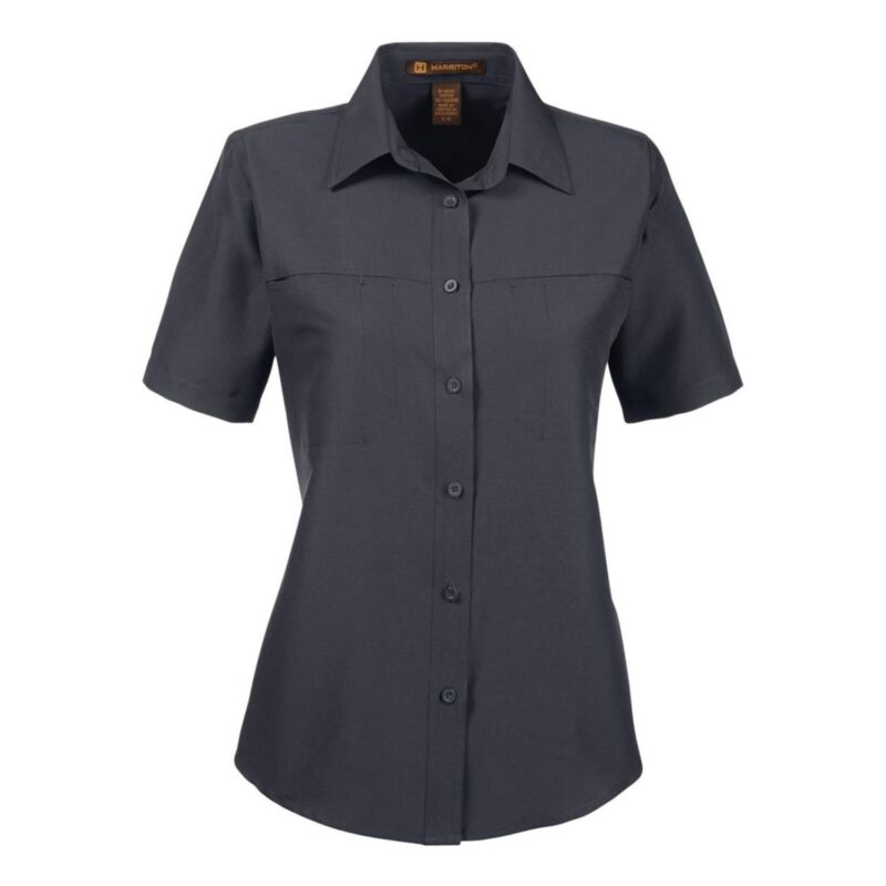 Custom Harriton Ladies' Key West Short-Sleeve Performance Staff Shirt - 6
