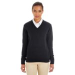 Custom Harriton Ladies' Pilbloc™ V-Neck Sweater - 1