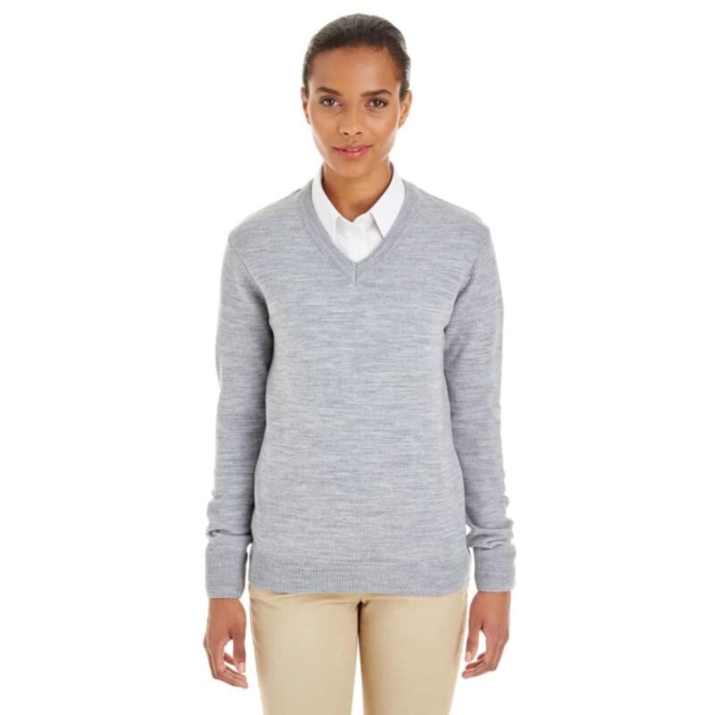 Custom Harriton Ladies' Pilbloc™ V-Neck Sweater