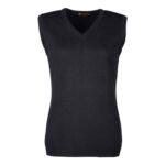 Custom Harriton Ladies' Pilbloc™ V-Neck Sweater Vest - 3