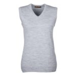 Custom Harriton Ladies' Pilbloc™ V-Neck Sweater Vest - 5