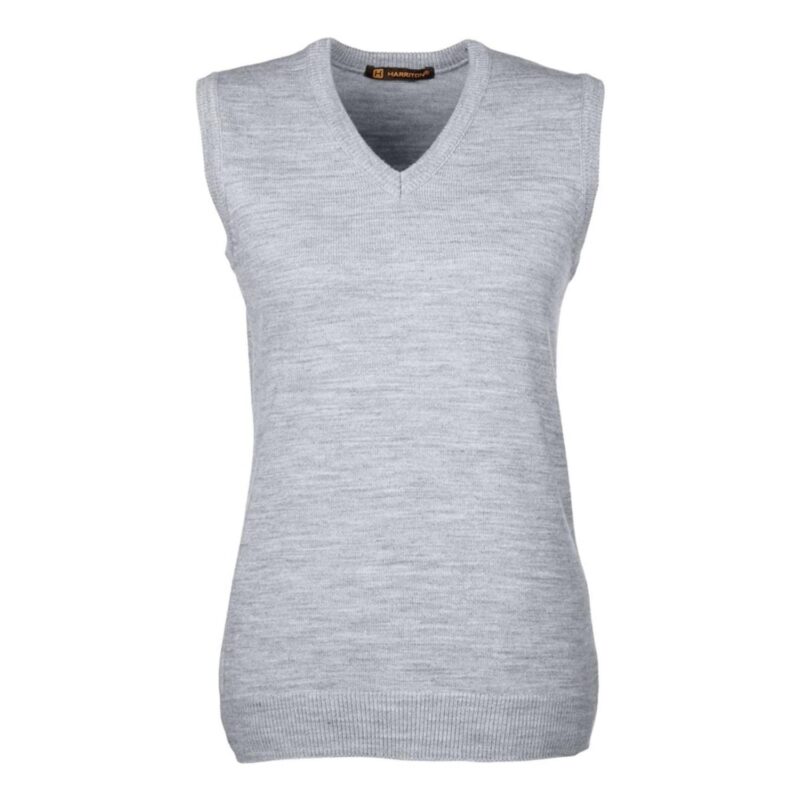 Custom Harriton Ladies' Pilbloc™ V-Neck Sweater Vest - 5