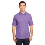 Custom Harriton Mens 6 Oz. Ringspun Cotton Pique Short-Sleeve Polo