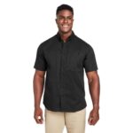 Custom Harriton Men's Advantage IL Short-Sleeve Work Shirt - 1