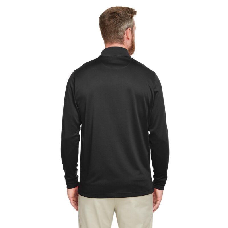 Custom Harriton Men's Advantage Snag Protection Plus IL Long Sleeve Polo - 2