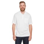 Custom Harriton Men's Advantage Snag Protection Plus IL Pocket Polo - 1