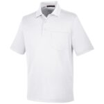 Custom Harriton Men's Advantage Snag Protection Plus IL Pocket Polo - 3