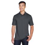 Custom Harriton Men's Advantage Snag Protection Plus IL Snap Placket Polo