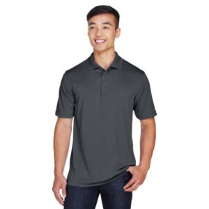 Custom Harriton Men's Advantage Snag Protection Plus IL Snap Placket Polo
