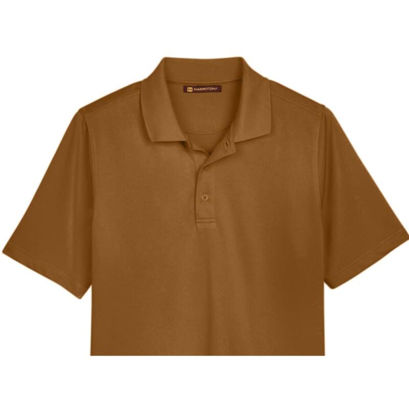 Custom Harriton Men's Advantage Snag Protection Plus Polo - 8
