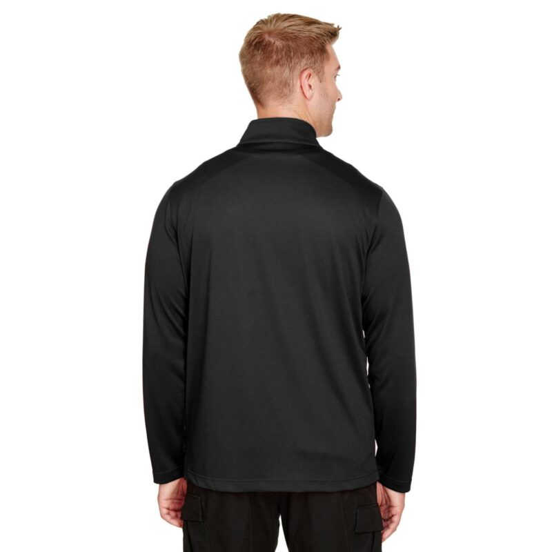 Custom Harriton Men's Advantage Snag Protection Plus Quarter-Zip - 2