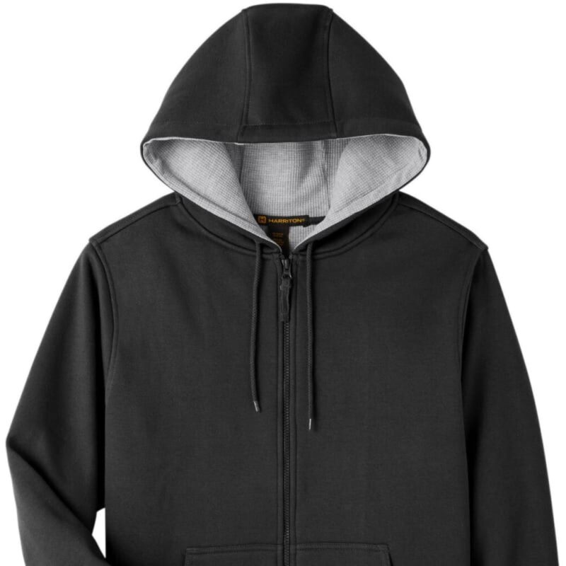 Custom Harriton Men's ClimaBloc™ Lined Heavyweight Hooded Sweatshirt - 3