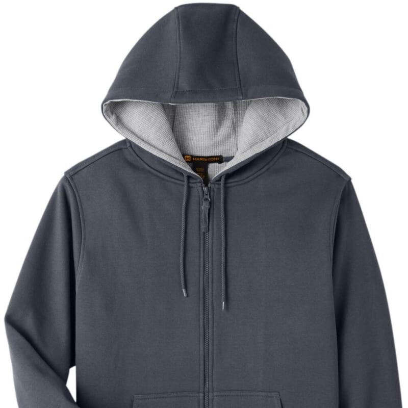 Custom Harriton Men's ClimaBloc™ Lined Heavyweight Hooded Sweatshirt - 4