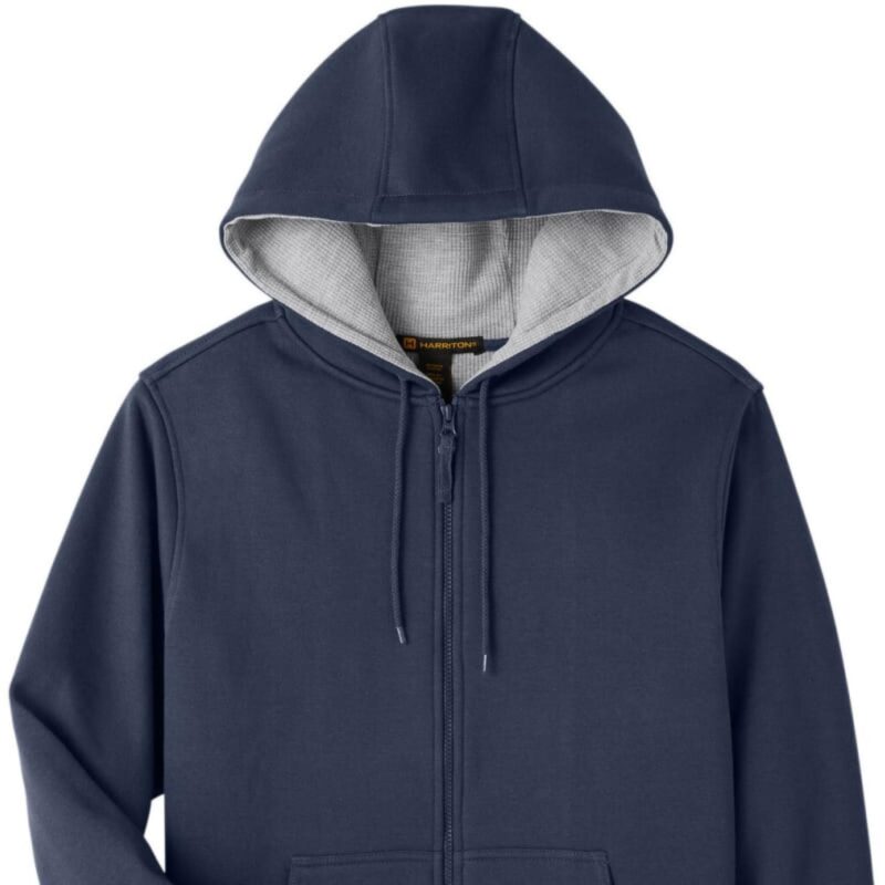 Custom Harriton Men's ClimaBloc™ Lined Heavyweight Hooded Sweatshirt - 5