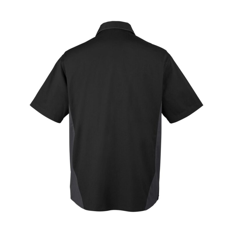 Custom Harriton Men's Flash IL Colorblock Short Sleeve Shirt - 1