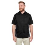 Custom Harriton Men's Flash IL Colorblock Short Sleeve Shirt - 2