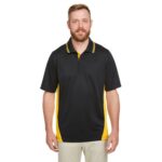 Custom Harriton Men's Flash Snag Protection Plus IL Colorblock Polo