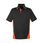 Custom Harriton Men's Flash Snag Protection Plus IL Colorblock Polo - 5