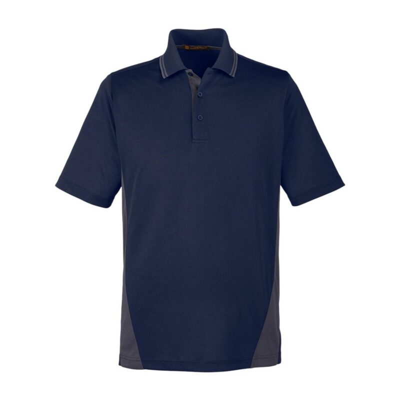 Custom Harriton Men's Flash Snag Protection Plus IL Colorblock Polo - 6