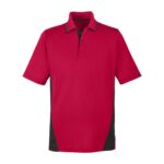 Custom Harriton Men's Flash Snag Protection Plus IL Colorblock Polo - 7