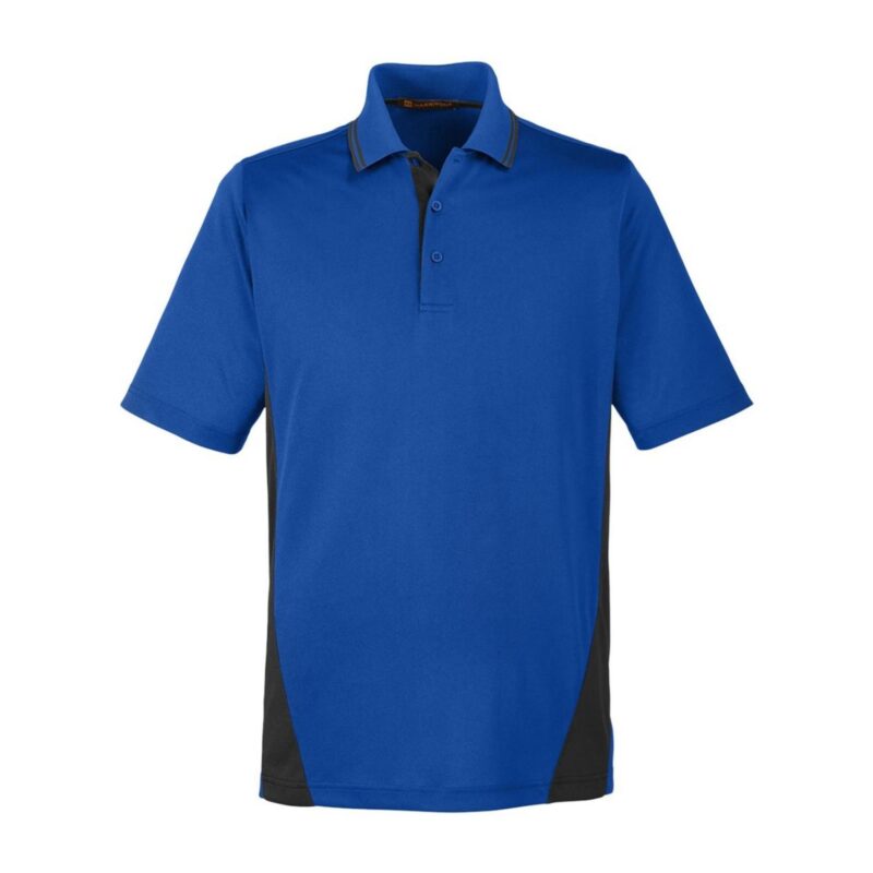 Custom Harriton Men's Flash Snag Protection Plus IL Colorblock Polo - 8