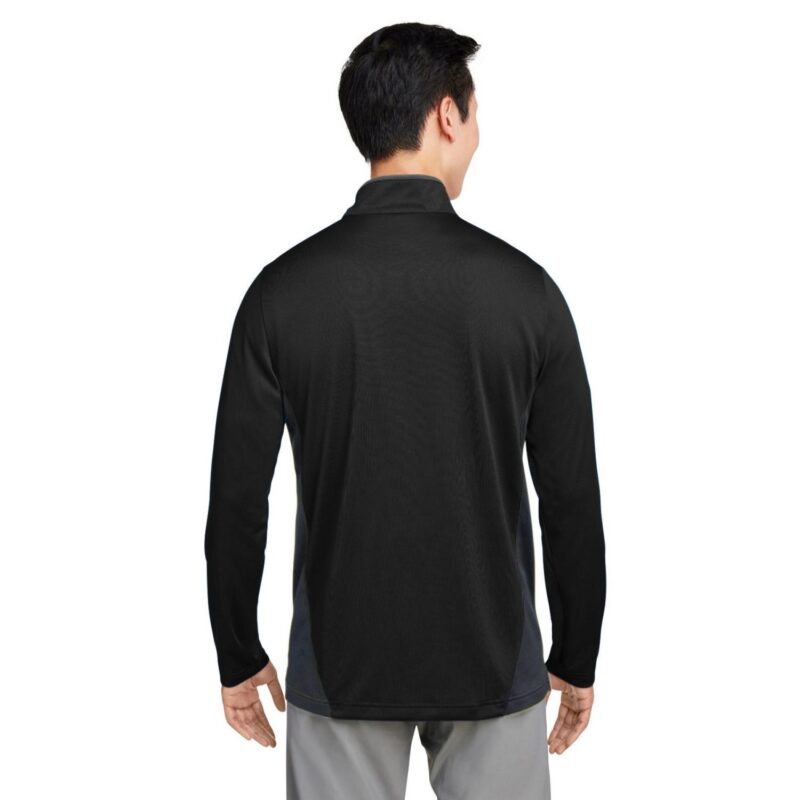 Custom Harriton Men's Flash Snag Protection Plus IL Colorblock Quarter-Zip - 2