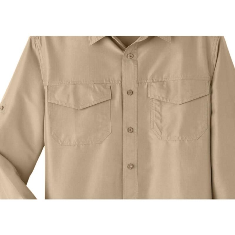 Custom Harriton Men's Key West Long-Sleeve Performance Staff Shirt - 7