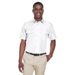 Custom Harriton Men's Key West Short-Sleeve Performance Staff Shirt - 1