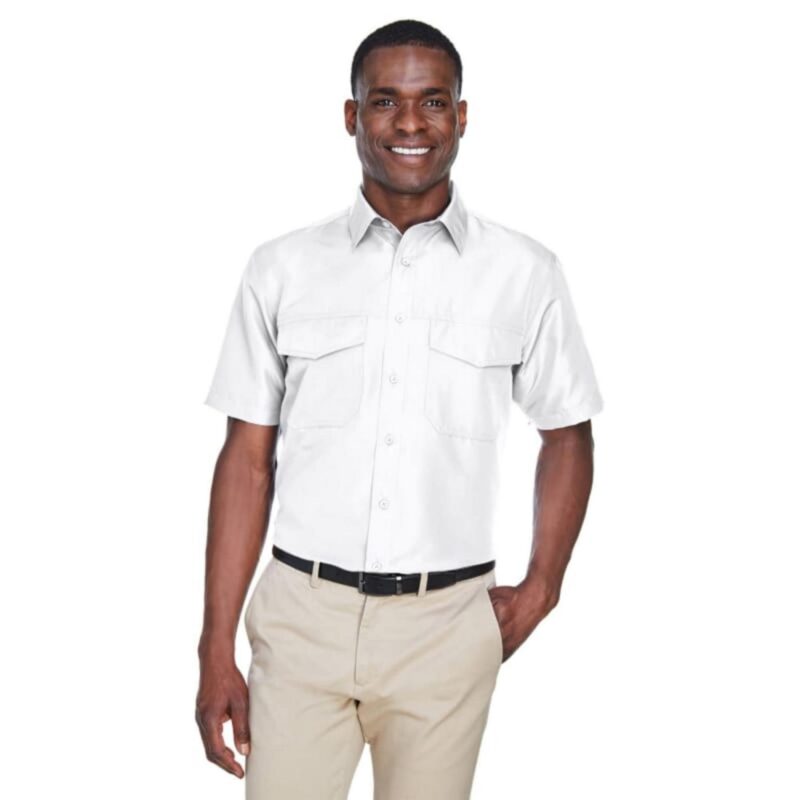 Custom Harriton Men's Key West Short-Sleeve Performance Staff Shirt