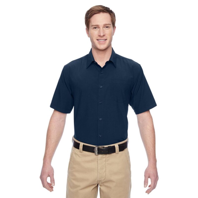 Custom Harriton Men's Paradise Short-Sleeve Performance Shirt - 1