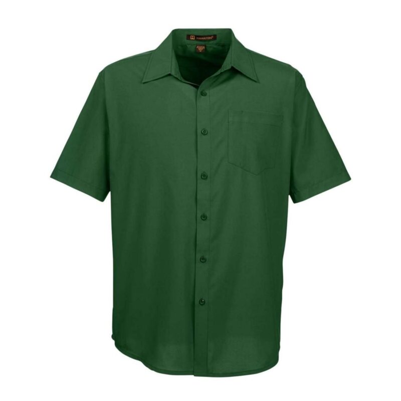 Custom Harriton Men's Paradise Short-Sleeve Performance Shirt - 3