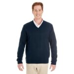 Custom Harriton Men's Pilbloc™ V-Neck Sweater - 2