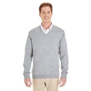 Custom Harriton Men's Pilbloc™ V-Neck Sweater