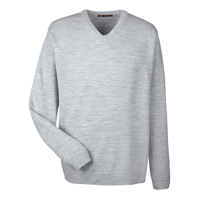 Custom Harriton Men's Pilbloc™ V-Neck Sweater - 5