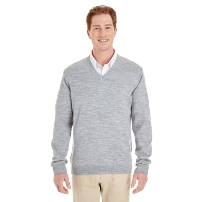 Custom Harriton Men's Pilbloc™ V-Neck Sweater