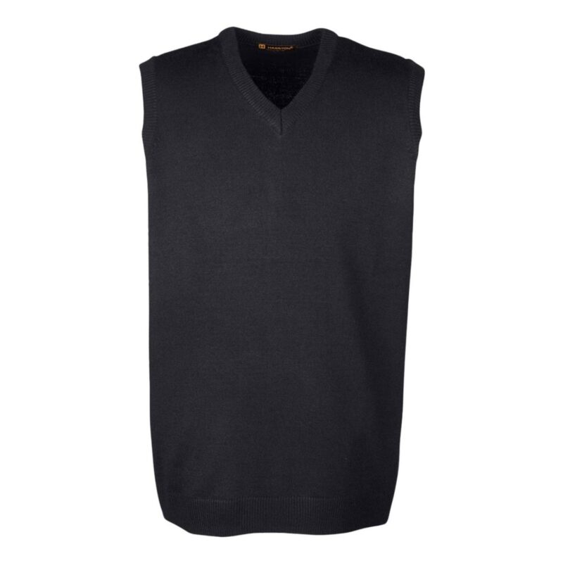 Custom Harriton Men's Pilbloc™ V-Neck Sweater Vest - 3