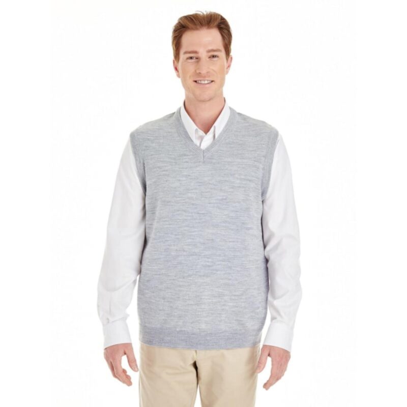Custom Harriton Men's Pilbloc™ V-Neck Sweater Vest