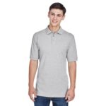 Custom Harriton Men's Tall 5.6 Oz. Easy Blend™ Polo