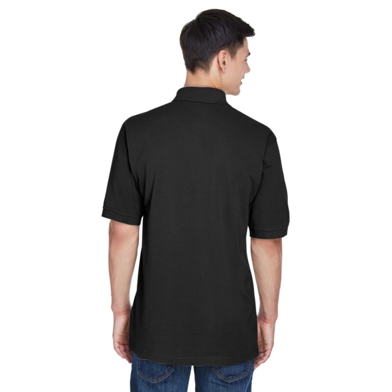 Custom Harriton Men's Tall 5.6 Oz. Easy Blend™ Polo - 2